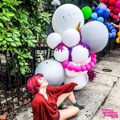 Colorful Balloon Garland - by Badass Balloon Co