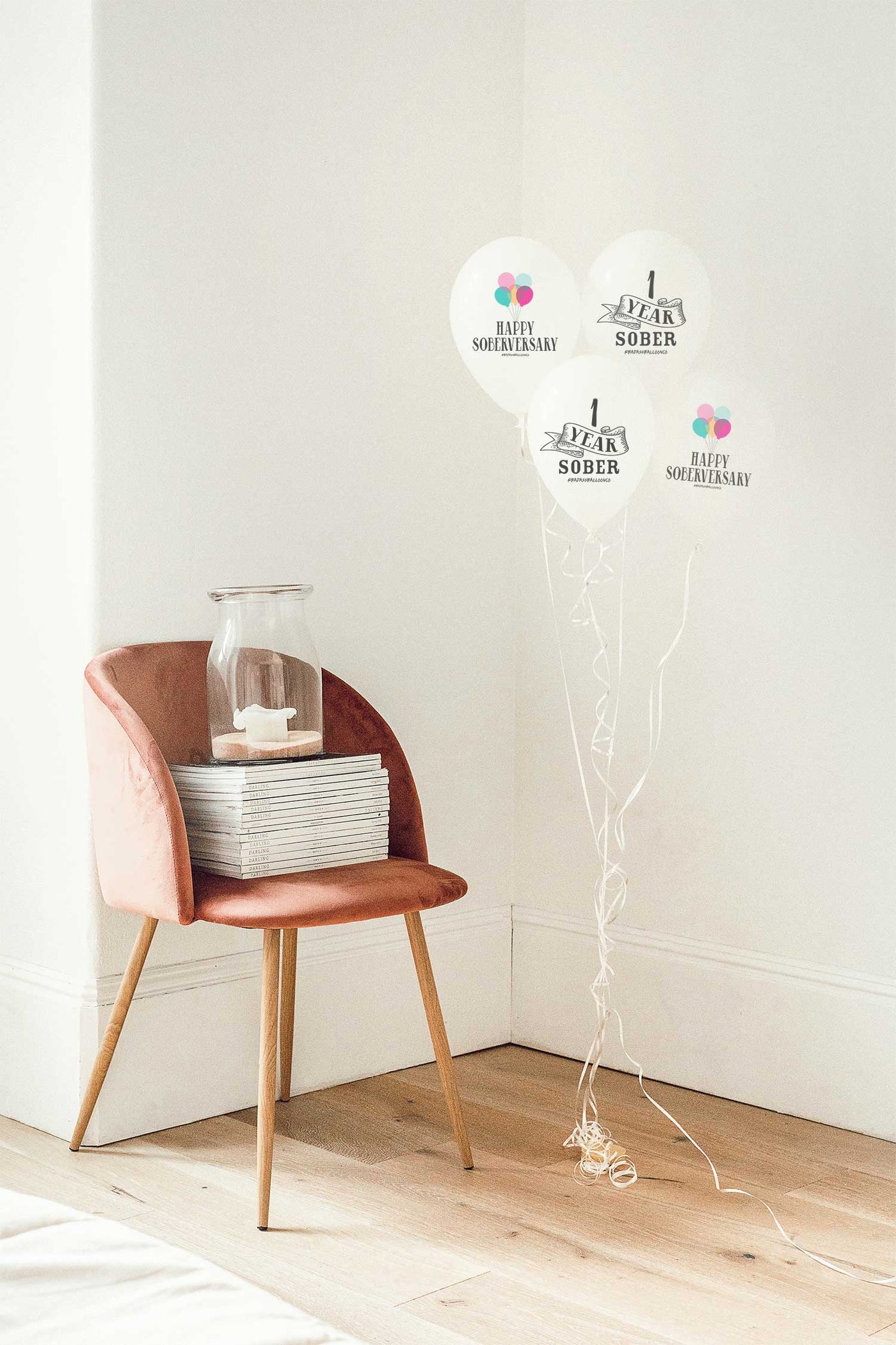 5 years Sober | Soberversary Balloons