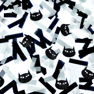 Halloween Confetti - Black Cat Confetti