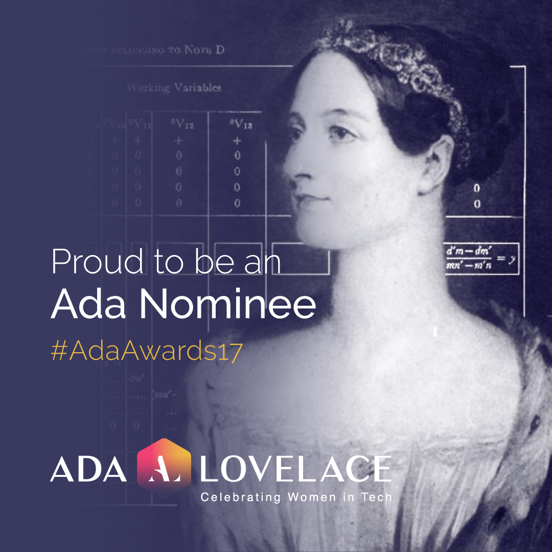 Ada Lovelace Award Nominee