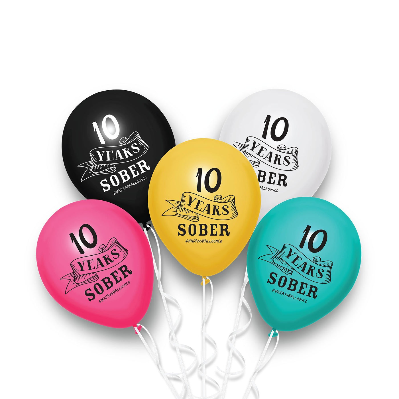 9 months Sober | Soberversary Balloons