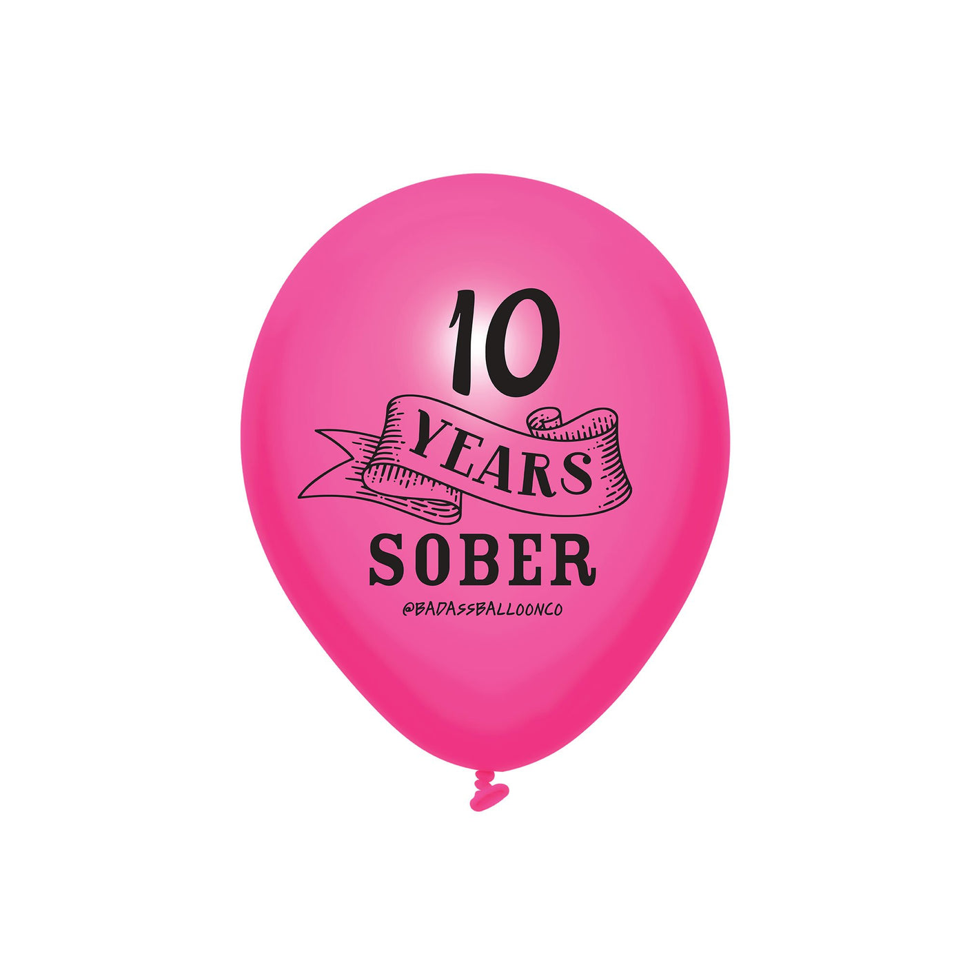 3 months Sober | Soberversary Balloons