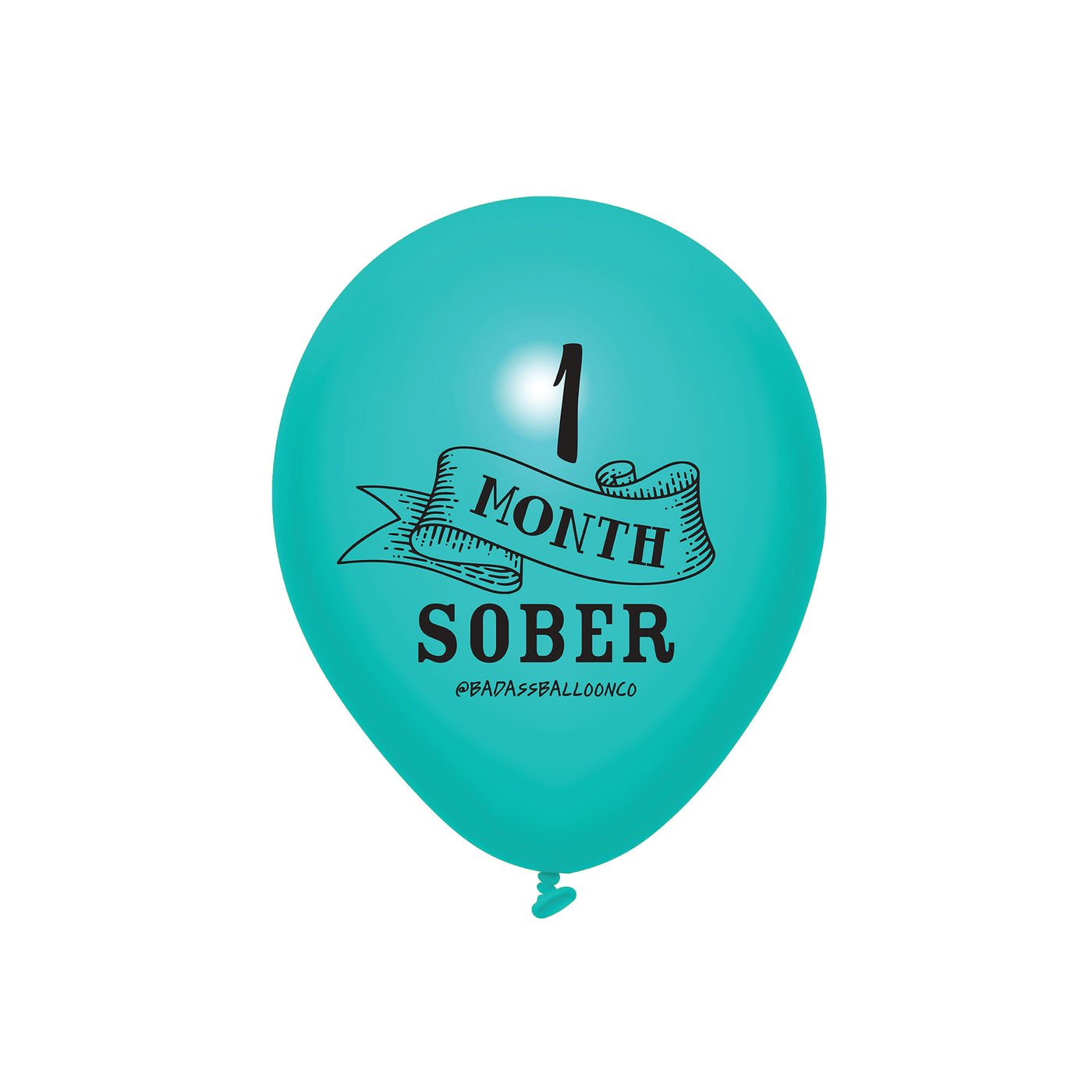 1 month Sober | Soberversary Balloons