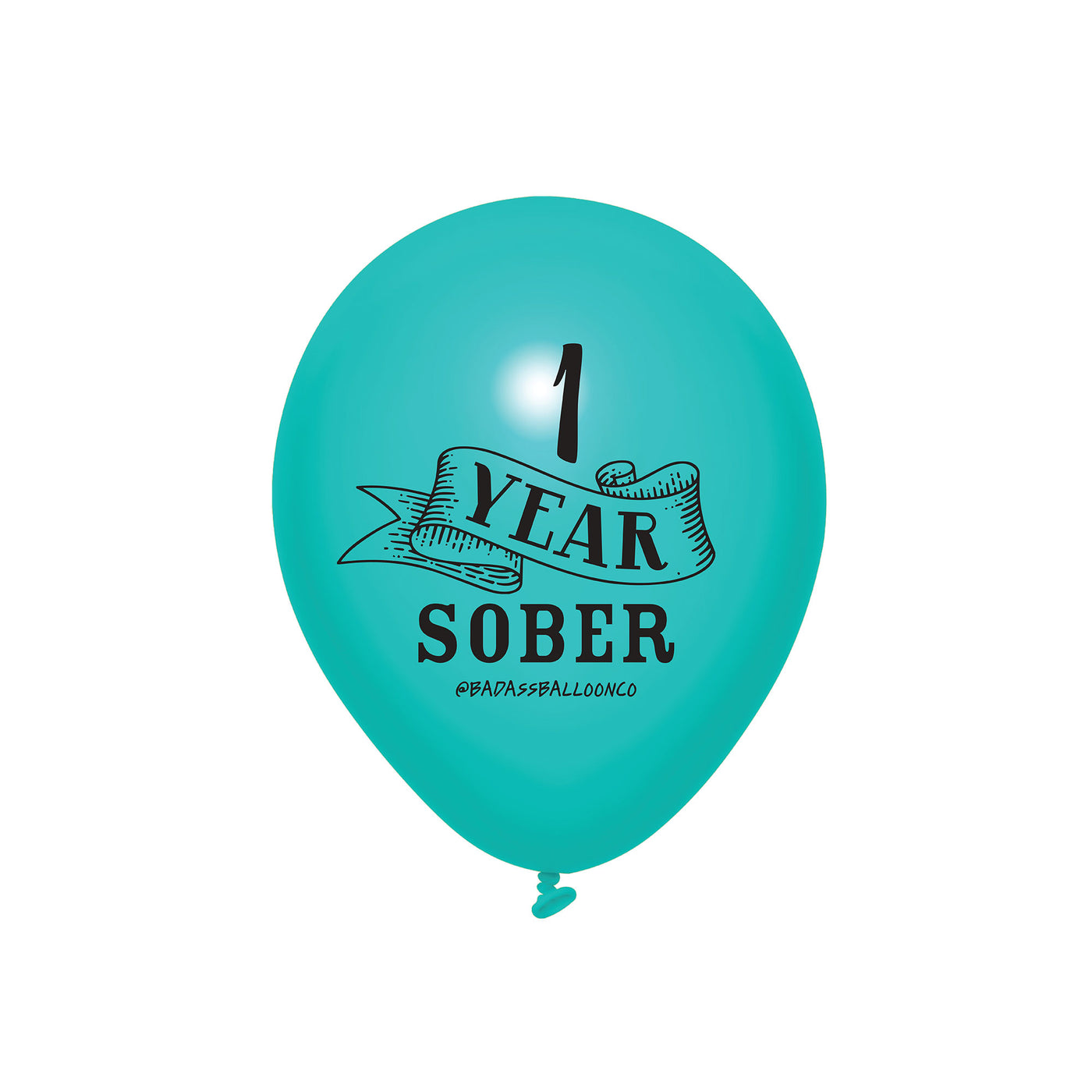 1 year Sober | Soberversary Balloons