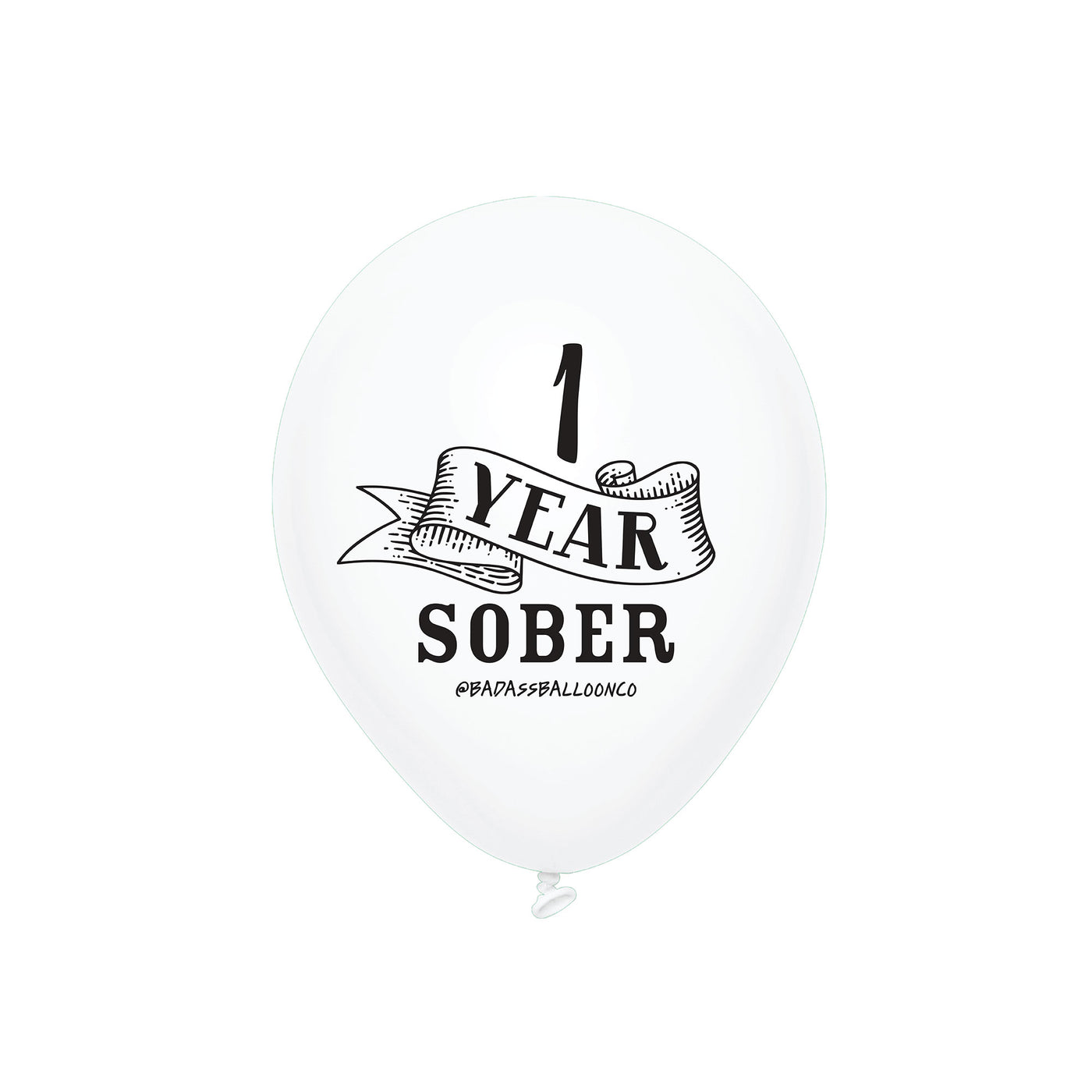 1 month Sober | Soberversary Balloons