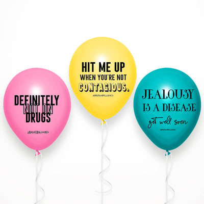 Get Well Soon Badass Balloon Party Packs!