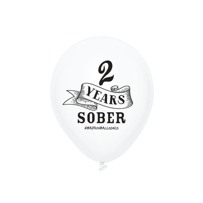 1 month Sober | Soberversary Balloons