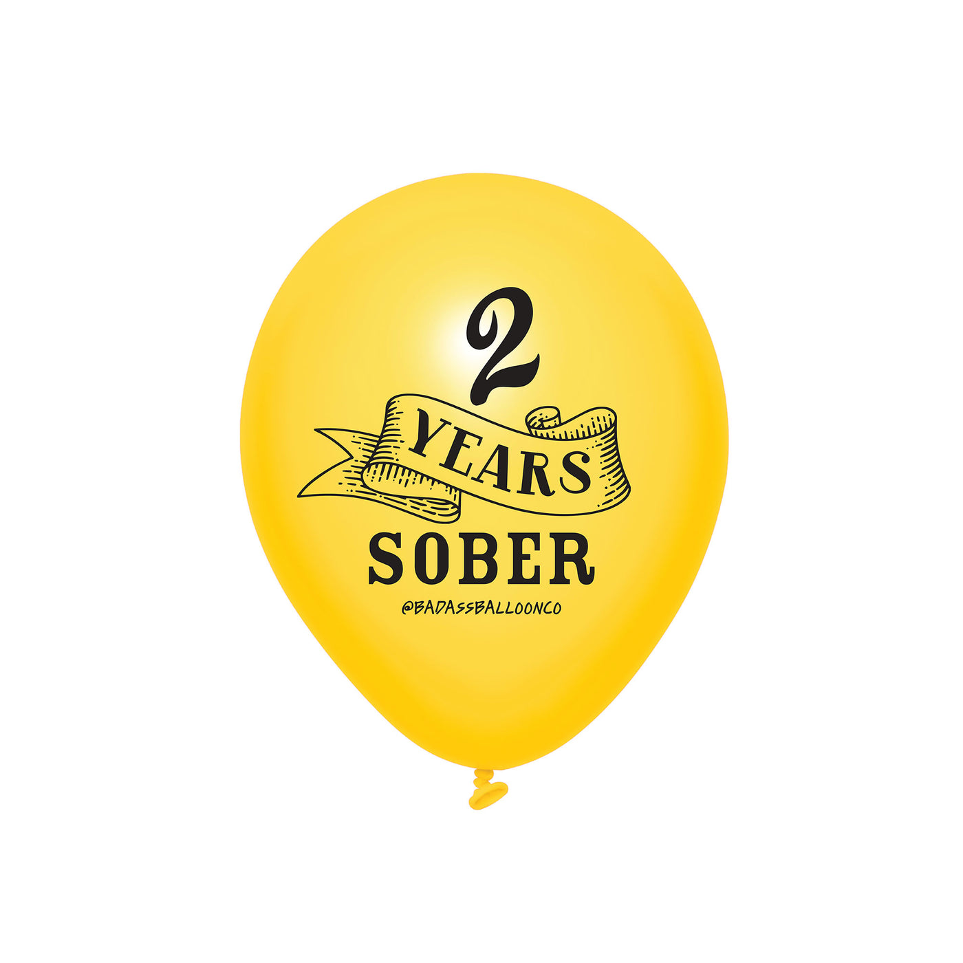 2 years Sober | Soberversary Balloons