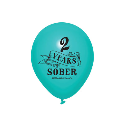 2 years Sober | Soberversary Balloons