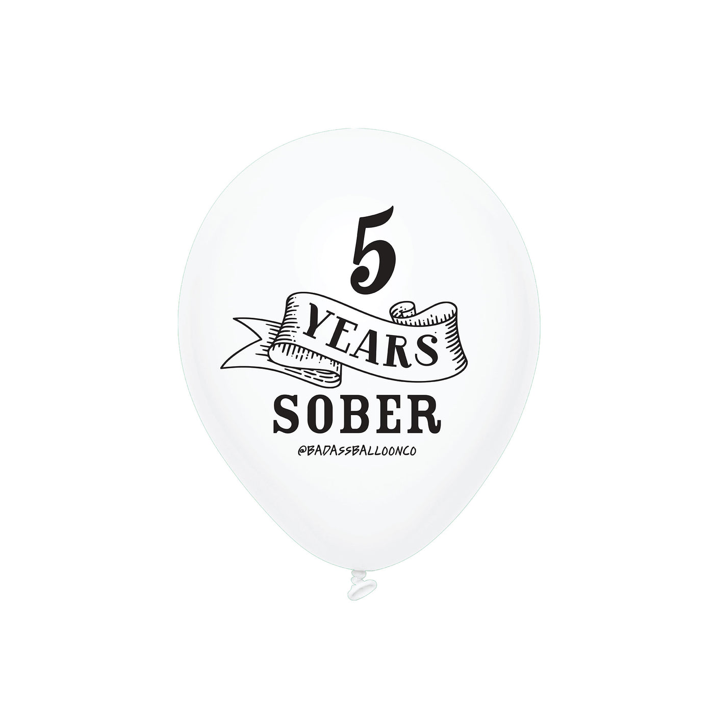 1 month Sober | Soberversary Balloons