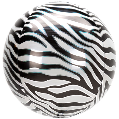 Zebra Animal Print Balloon Spheres