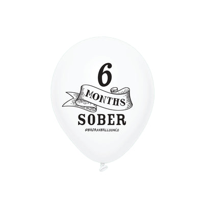 1 month Sober | Soberversary Balloons