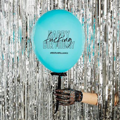 Badass Birthday Balloon 12 Pack | Funny & Offensive Balloons and Party Favors