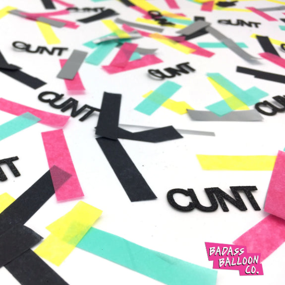 Cuntfetti- Birthday Party Confetti