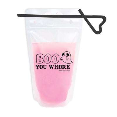 Boo You Whore Drink Pouch | Mean Girls Party Decor