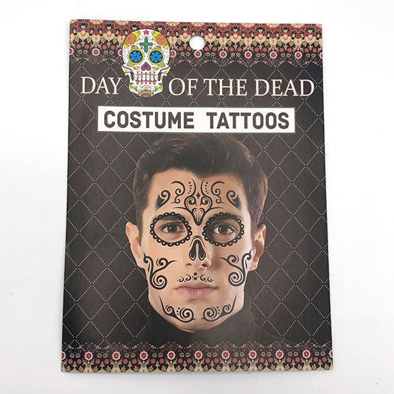 Temporary Tattoo Dia de los Muertos Sugar Skull