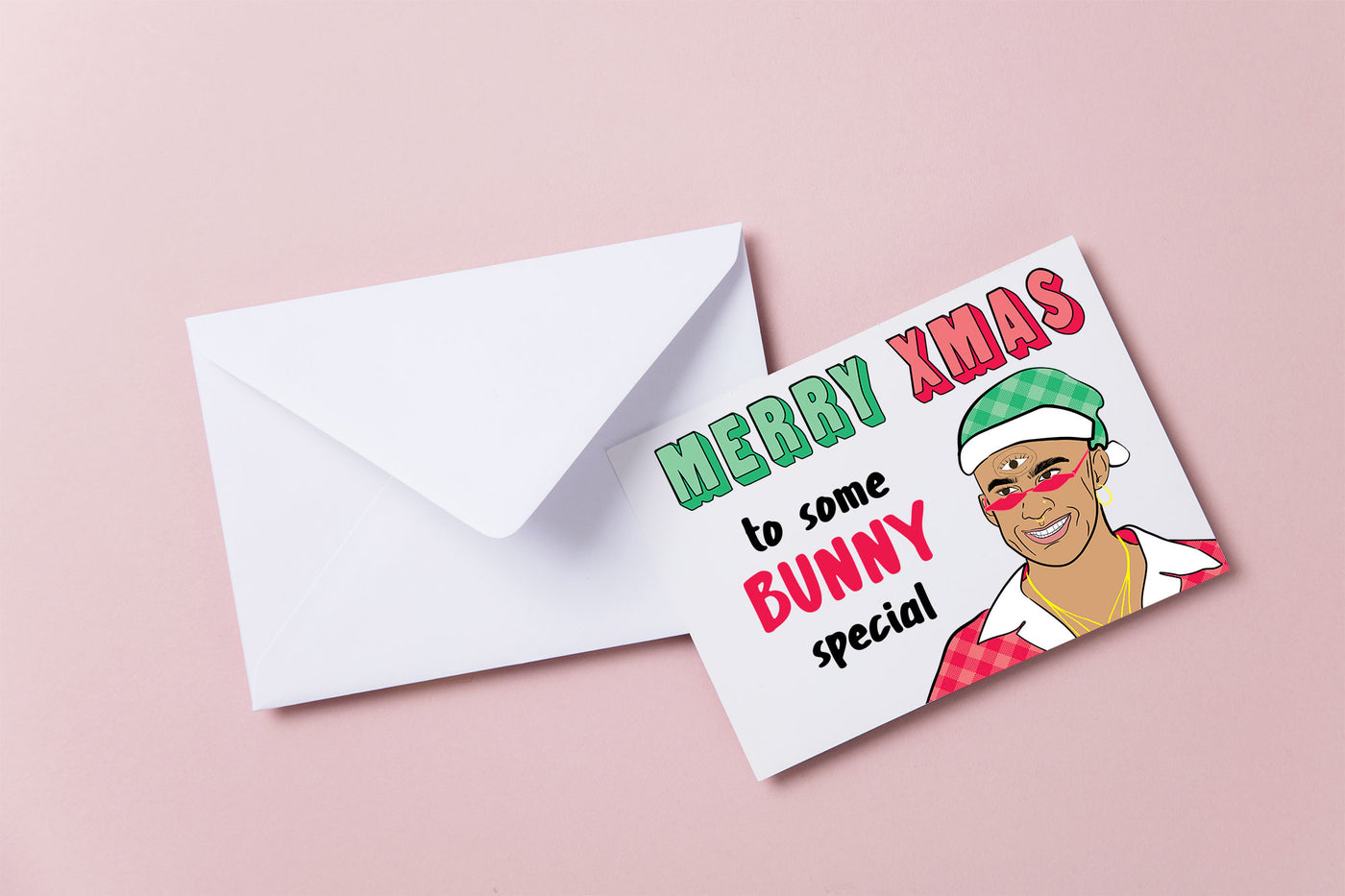 Bad Bunny Christmas Notecards (10pc)