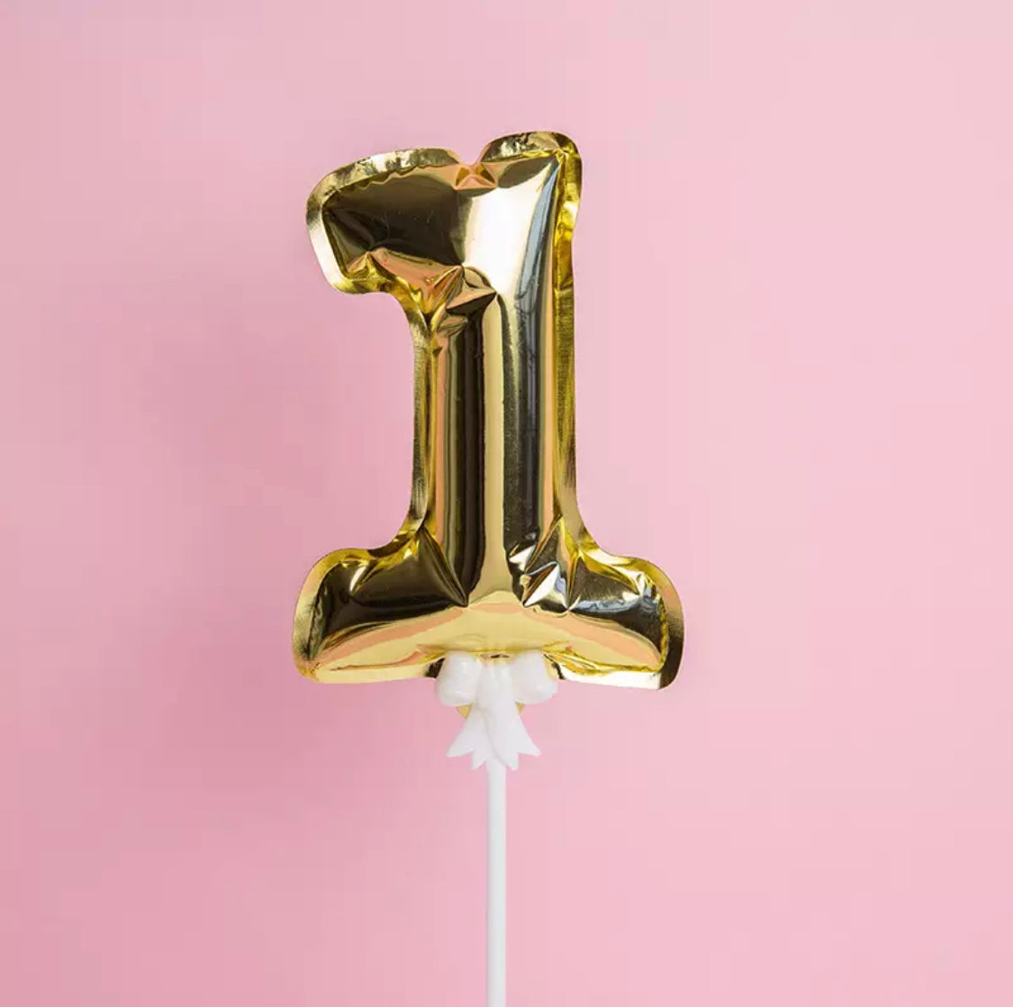 Number Balloon Cake Topper