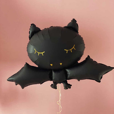 Bat Super Shape Foil Balloon | Black Halloween Balloons
