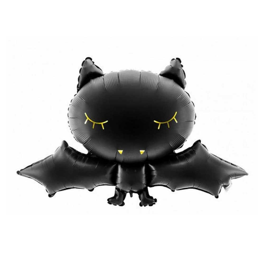 Bat Super Shape Foil Balloon | Black Halloween Balloons