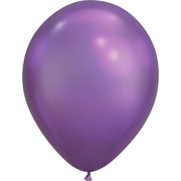 Chrome Purple Birthday Balloons Badass Balloon Co