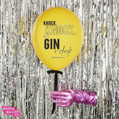 Funny Abusive Balloons - Gin o'Clock