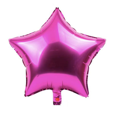 Giant Hot Pink Star Shape Balloons