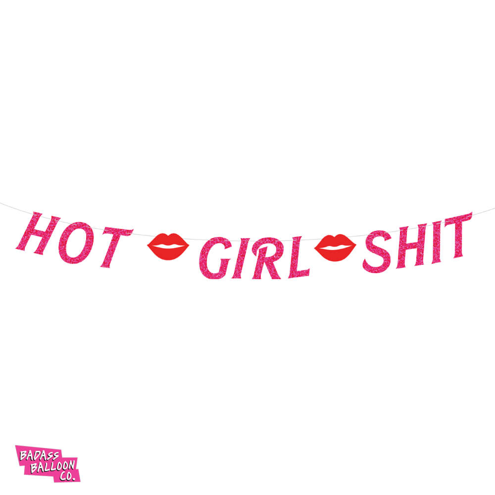 Hot Girl Shit | Bachelorette Paper Party Banner