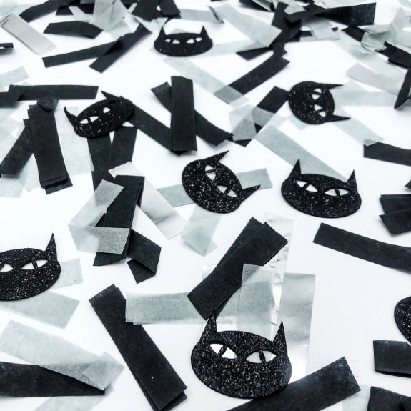 Halloween Confetti - Black Cat Confetti