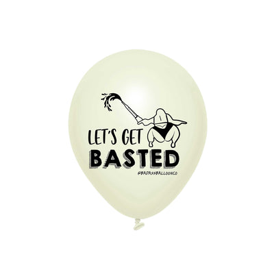 Let's Get Basted Thanksgiving balloon