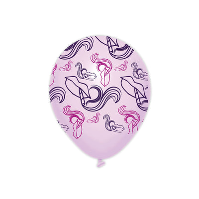 420 Lip Pattern Weed Cannabis Party Balloon