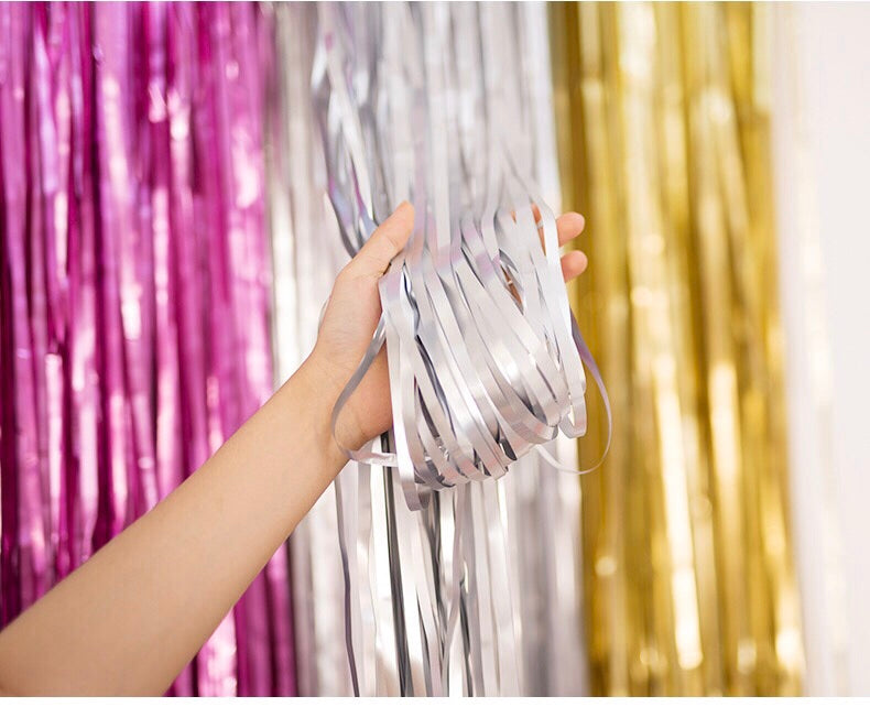 NEW! Matte foil curtains for backdrops