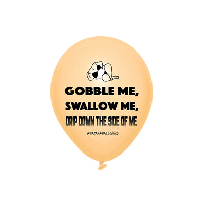 Gobble me, Swallow me Friendsgiving Balloons