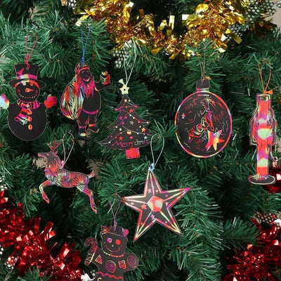 Magic Color Christmas Ornaments