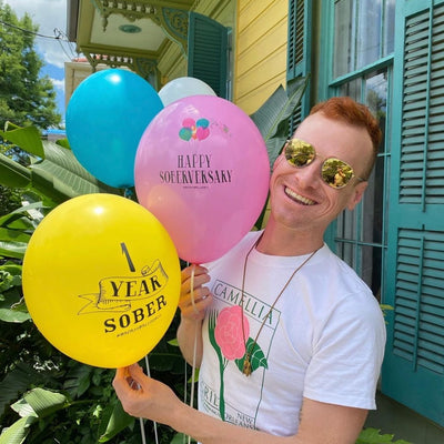 1 year Sober | Soberversary Balloons