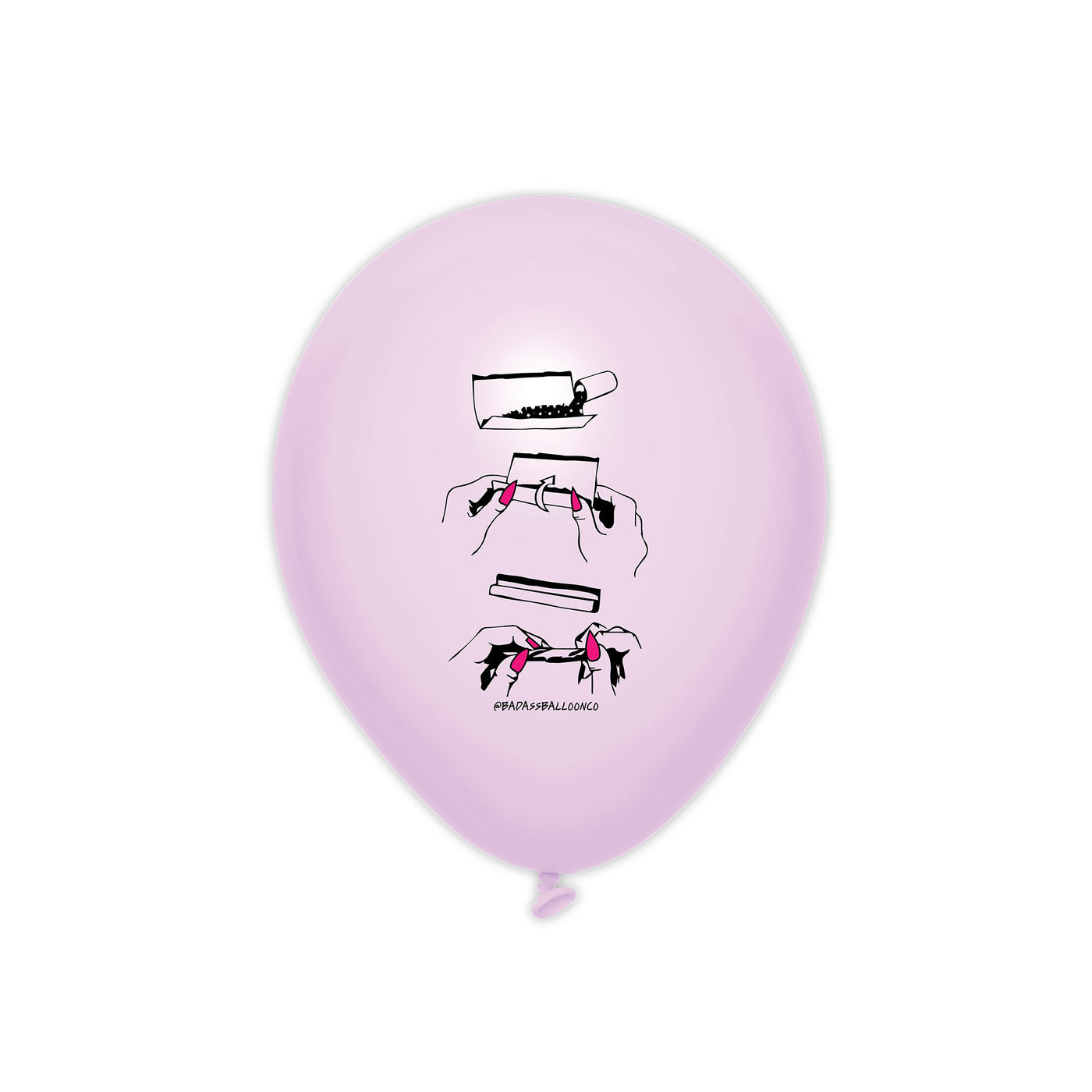 Joint Rolling Cannabis Party Balloon