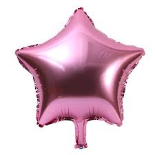 Giant Hot Pink Star Shape Balloons