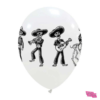 Mariachi - Dia De Los Muertos Balloons | Catrina Balloons | Latinx Decor