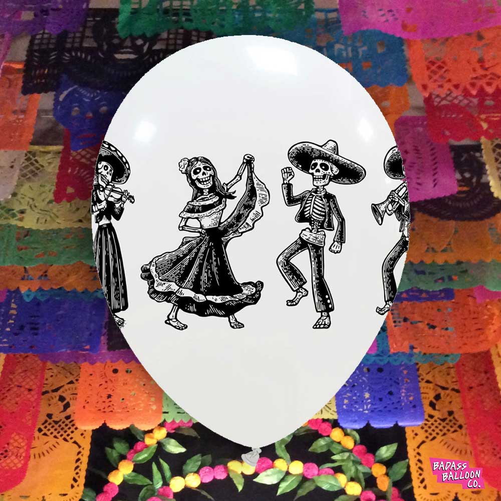 Mariachi - Dia De Los Muertos Balloons | Catrina Balloons | Latinx Decor