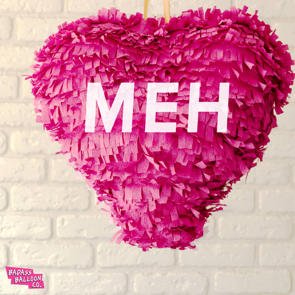 Badass Party Pinatas: Heart Shape