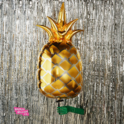 Bling Bling Pineapple Holographic Super Shape Balloon