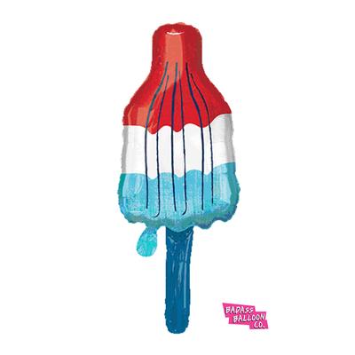 Kids in America Popsicle Foil Balloon - badassballoonco
